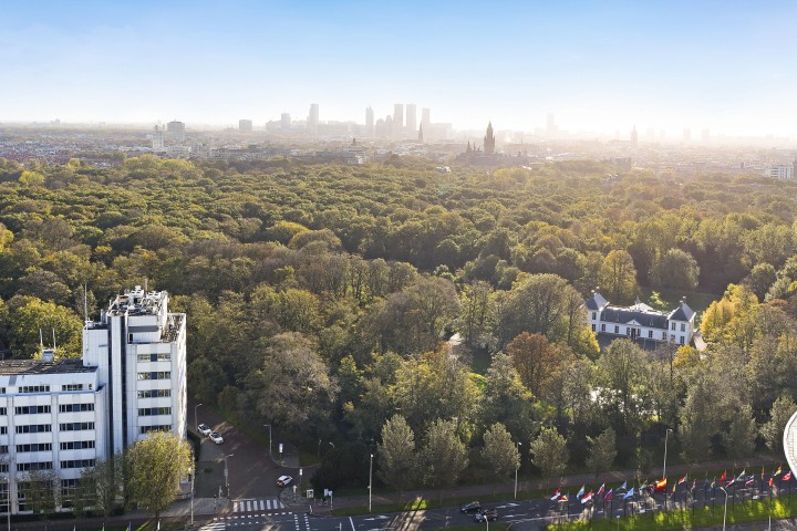 Blick auf den Turm von Oud