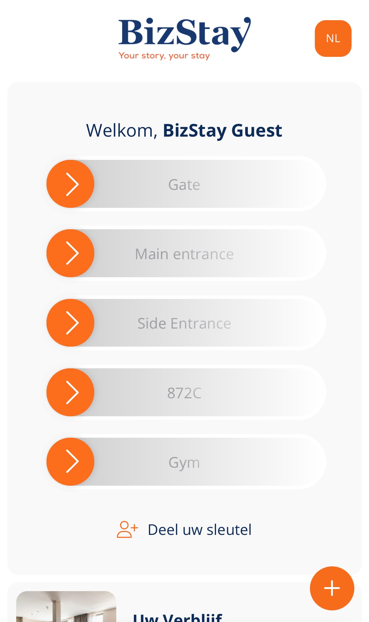 BizStay Guestkey screenshot 1