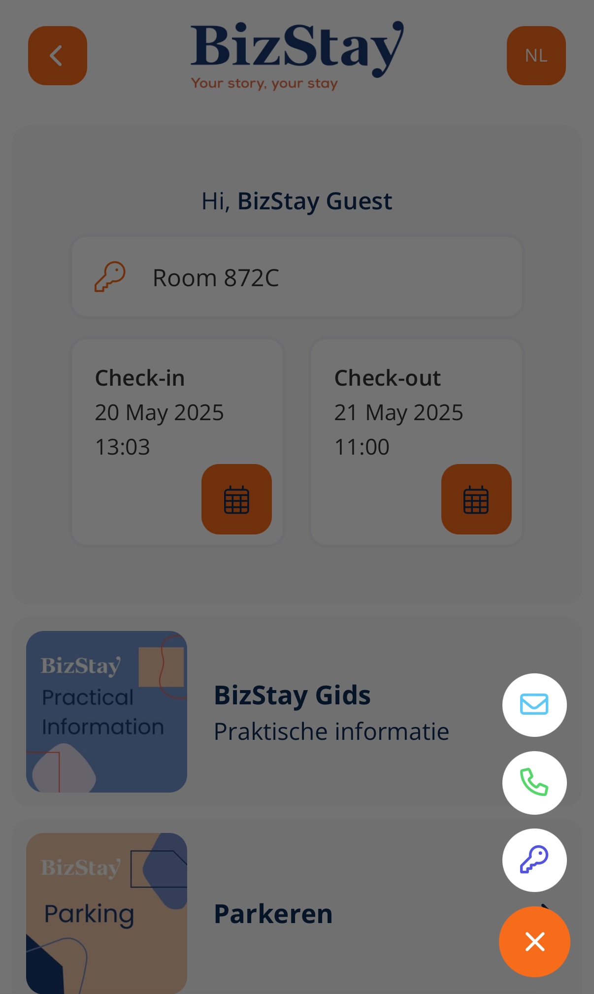 BizStay Guestkey screenshot 2